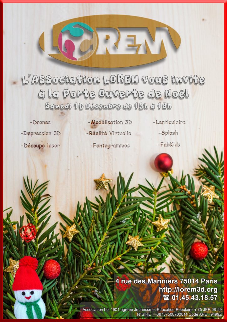 Journée porte ouverte de noël - Lorem